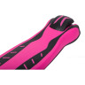 Кикборд NOVATRACK RAINBOW CAR GIRL PRO розовый 120CGP.RAINBOW.PN20
